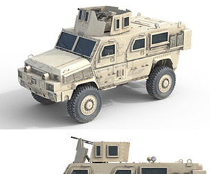 RG 33 Light Armored Vehicle MRAP