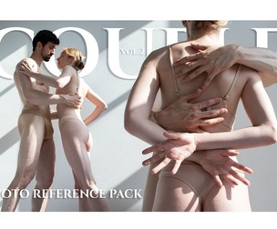Couple vol. 2 - Reference Photo Pack For Artists 220 JPEGs noAI