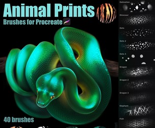 Animal Prints - Brushes for Procreate