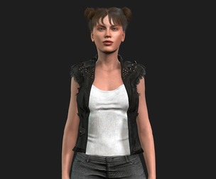 3D Model of a Woman