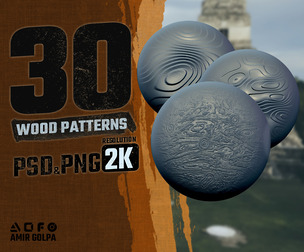 30 WOOD PATTERNS