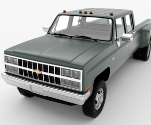 Chevrolet K30 Crew Cab Dually 1989