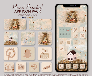 Blueberries Backyard APP ICON PACK || Hand Painted Icons, Widgets, Wallpapers || Android & iOS