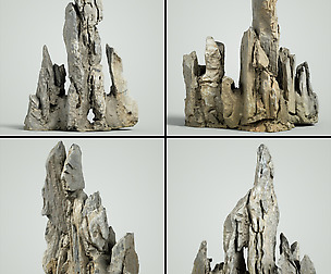 4 Spiky Mountains