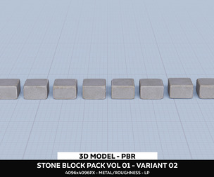 Stone Block Pack Vol 01 - Variant 02