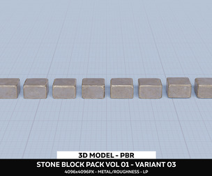 Stone Block Pack Vol 01 - Variant 03