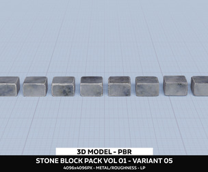 Stone Block Pack Vol 01 - Variant 05
