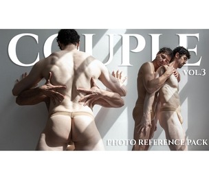 Couple vol.3 - Reference Photo Pack For Artists 496 JPEGs noAI