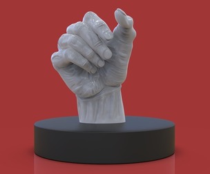 Doctors Hand Sculpture