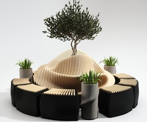 parametric Recreation area in the shopping