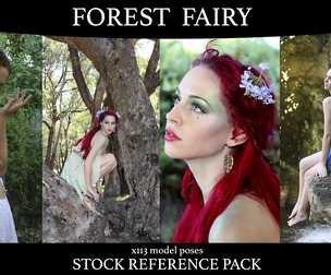 Forest Fairy - Stock Model Reference Pack