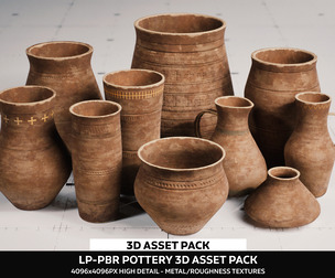 LP - PBR Pottery Pack Vol 01