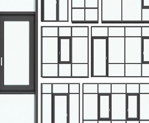 Windows Collection - 80 pieces Low-poly