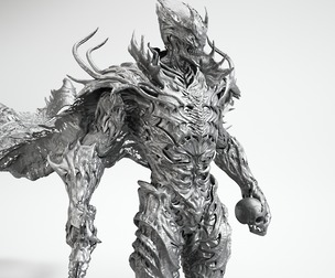 dark devil for print