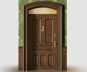 Entrance Door 1900S - Animated