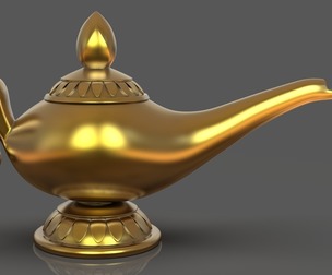 Genies Magic Lamp