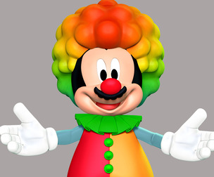 Mickey Mouse Clown