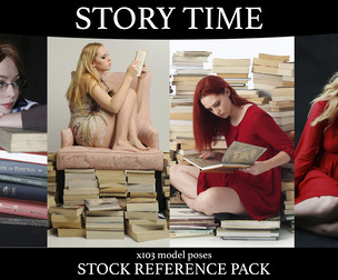 Story time books - Stock Model Reference Pack