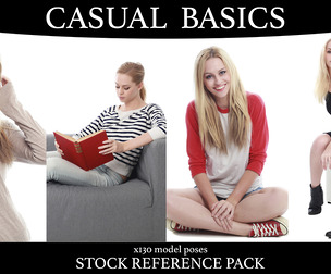 Casual Basics- Stock Model Reference Pack