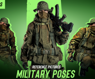 480+ Military Male Poses
