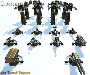 Modular Turret Tower - HQ