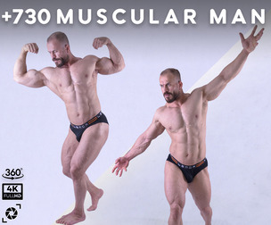 +730 Muscular Man References Pictures - Vol 03