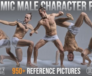 970+ Dynamic Male Character Poses