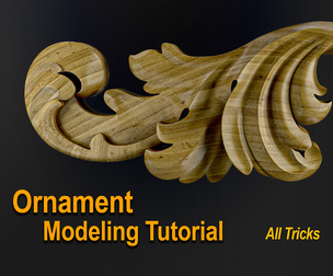 Ornament 3D Modeling Tutorial v1