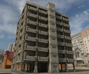 Abandoned Derelict Apartment Building