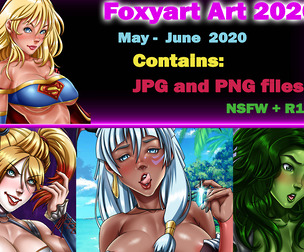 Foxyart Art Pack MAY - JUNE 2020
