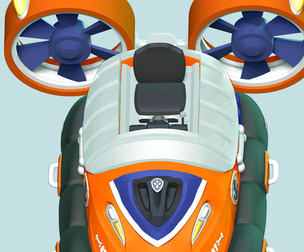 Zuma Airboat - Paw Patrol