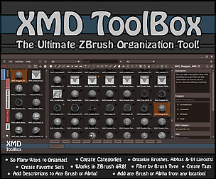 XMD ToolBox v1 Plugin for ZBrush