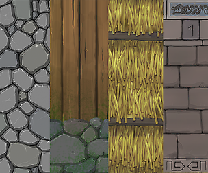 Hand Painted Viking texture pack
