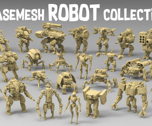 25 basemesh robot collection 4