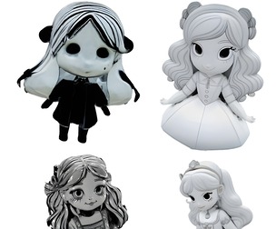 Whimsical Fantasy Character Set