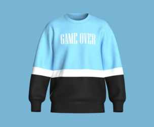 Sweatshirt - game over | Marvelous | Blender