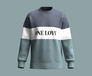 Sweatshirt-one love | Marvelous | Blender