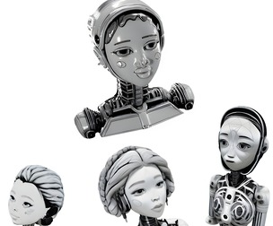 AstroDroid Girl Bust Collection