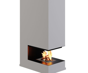 The fireplace is decorative.