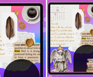Lux Aesthetic Journal Elements | Digital Stickers
