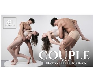 A Couple vol. 4 - Reference Photo Pack For Artists 831 JPEGs noAI