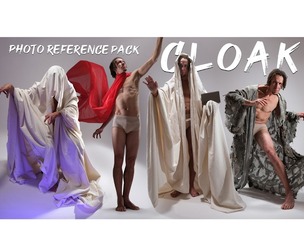 A Cloak - Reference Pack For Artists 476 JPEGS noAI