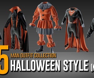 15 Man's Halloween Style Wear Collection- VOL 24
