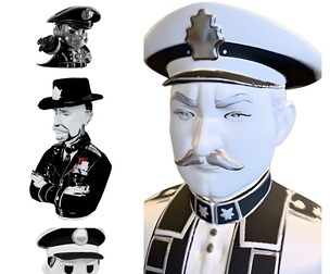 Retro Police Collection - Vintage Law Enforcement Series