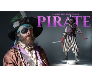 Pirate - Reference Photo Pack for Artists 730+ JPEGs noAI