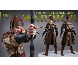 Warrior part.1 - Reference Photo Pack For Artists 500 JPEGs noAI