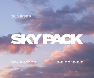SKY PACK 14 / Sunrises — photo reference pack