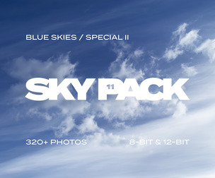 SKY PACK 11 / Blue Skies Special II — photo reference pack