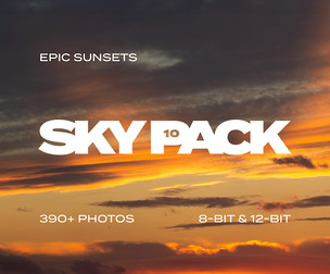 SKY PACK 10 / Epic Sunsets — photo reference pack