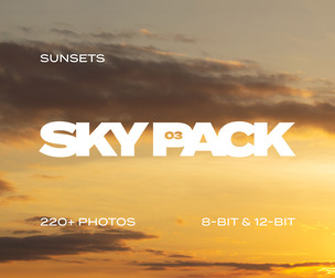 SKY PACK 03 / Sunsets — photo reference pack